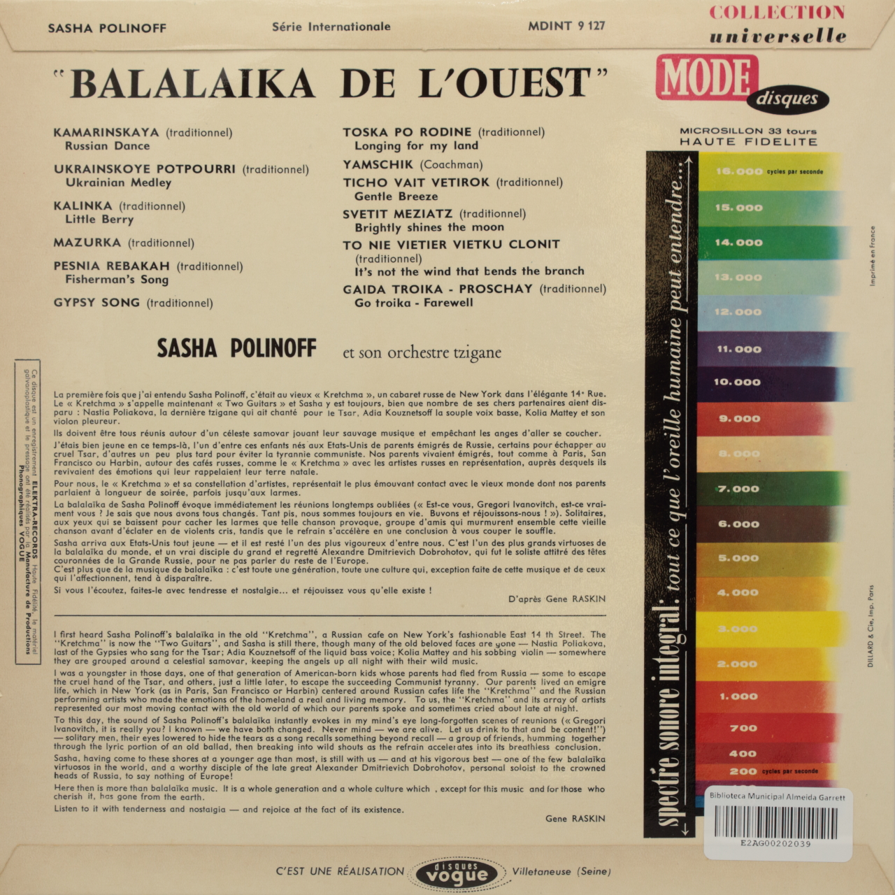 Balalaika de louest