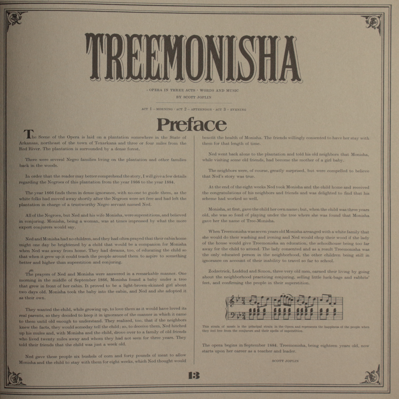 Joplin: Treemonisha