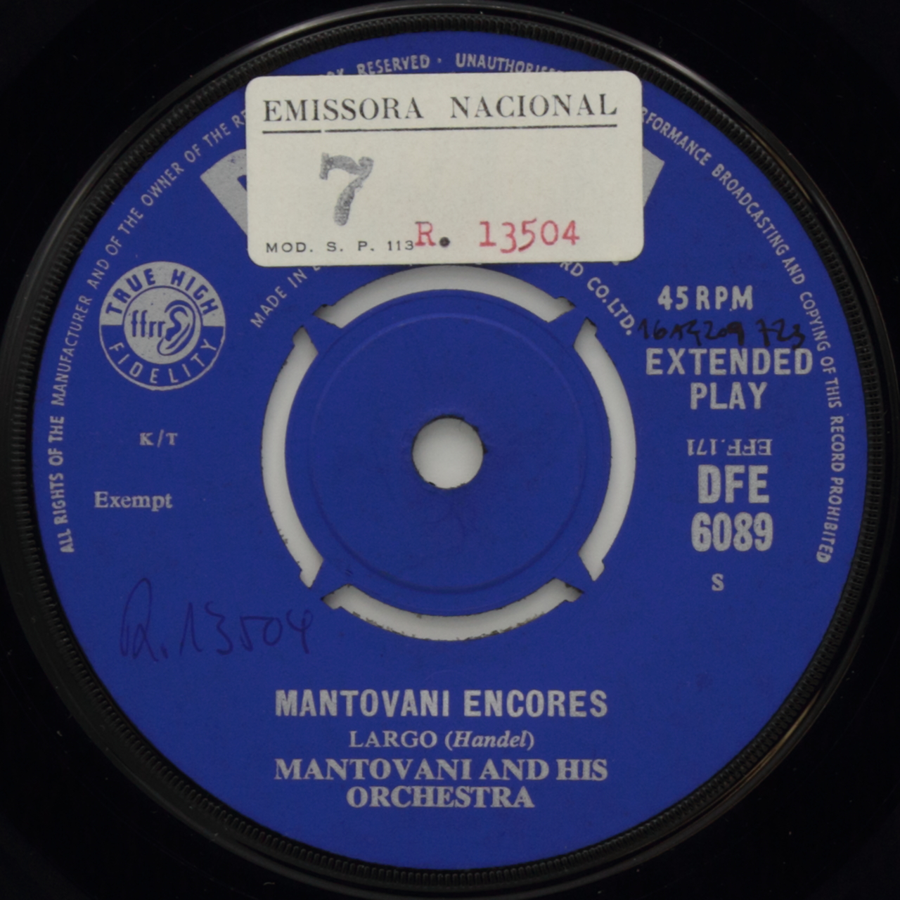 Mantovani Encores