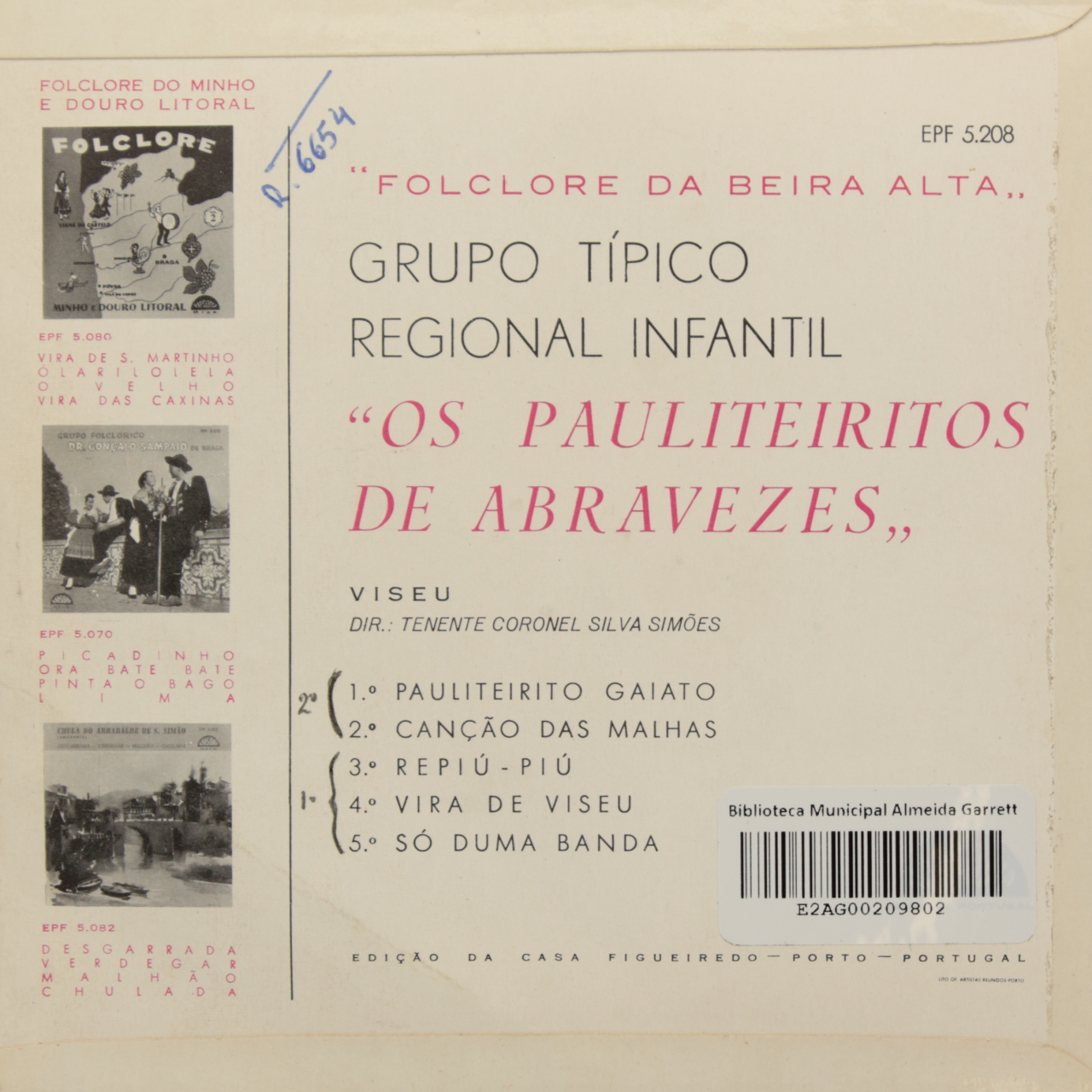 Os Pauliteiritos de Abravezes