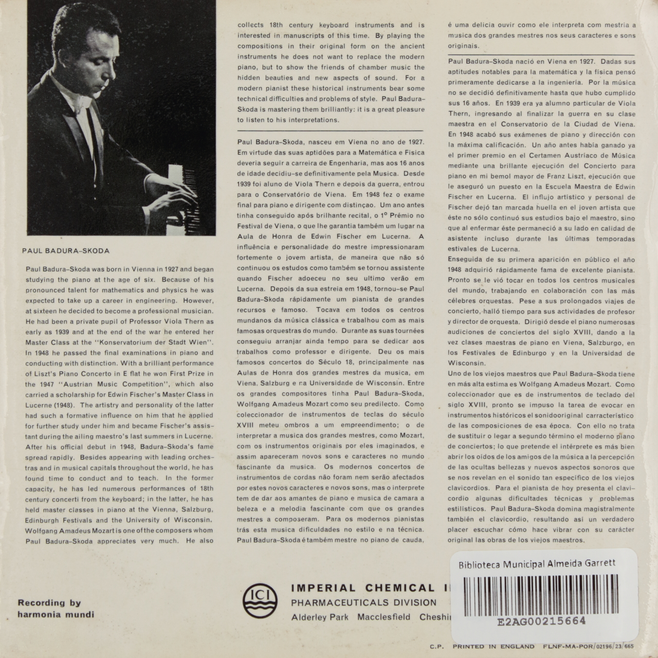 Mozart: Fantasy in D-minor / Rondo in D-major