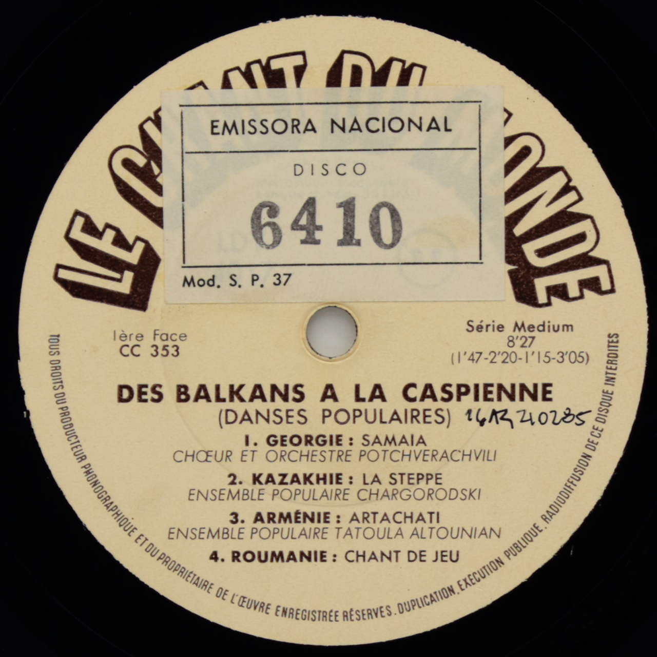 Des Balkans à la Caspienne