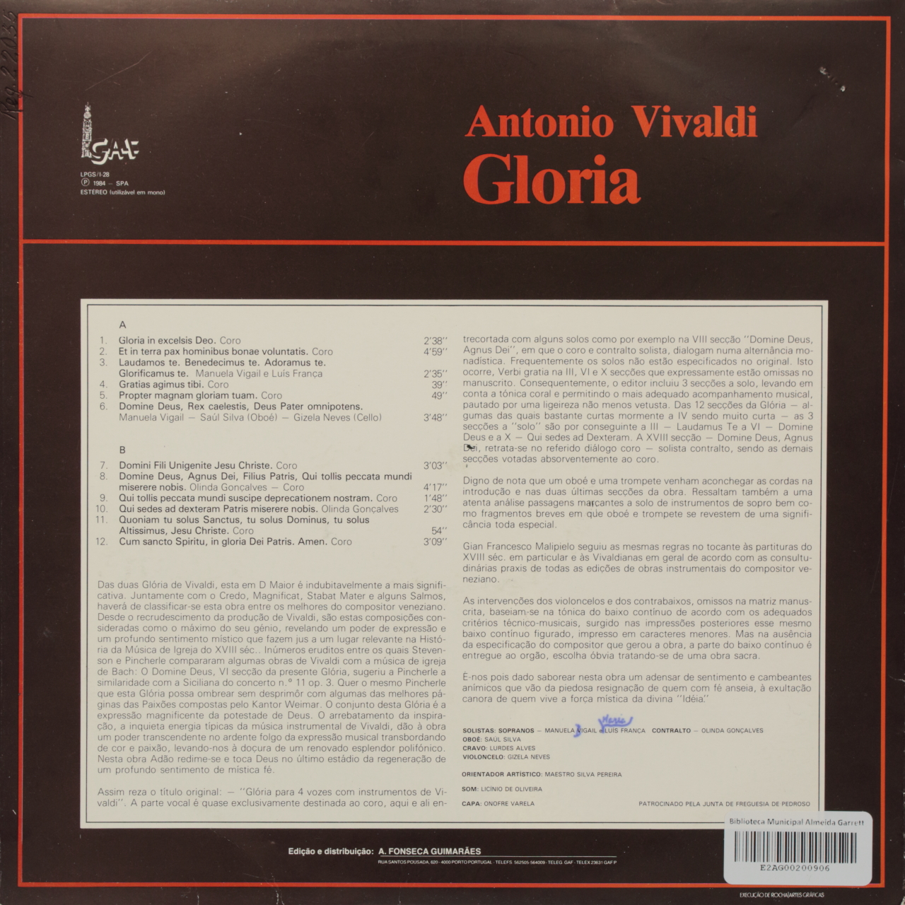 Vivaldi: Gloria