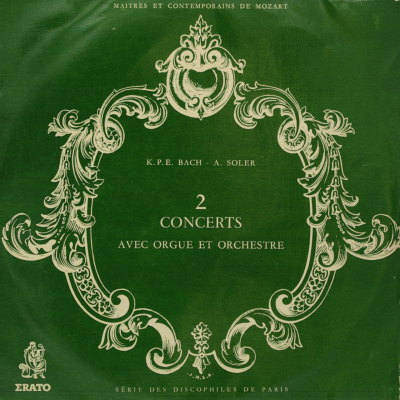 Bach, CPE / Soler: 2 Concerts avec orgue et orchestre