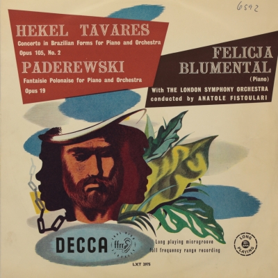 Tavares: Concerto in Brazilian Forms / Paderewski: Fantaisie Polonaise