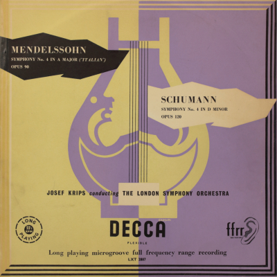 Mendelssohn: Symphony Nº 4 in A Major / Schumann: Symphony Nº 4 in D Minor