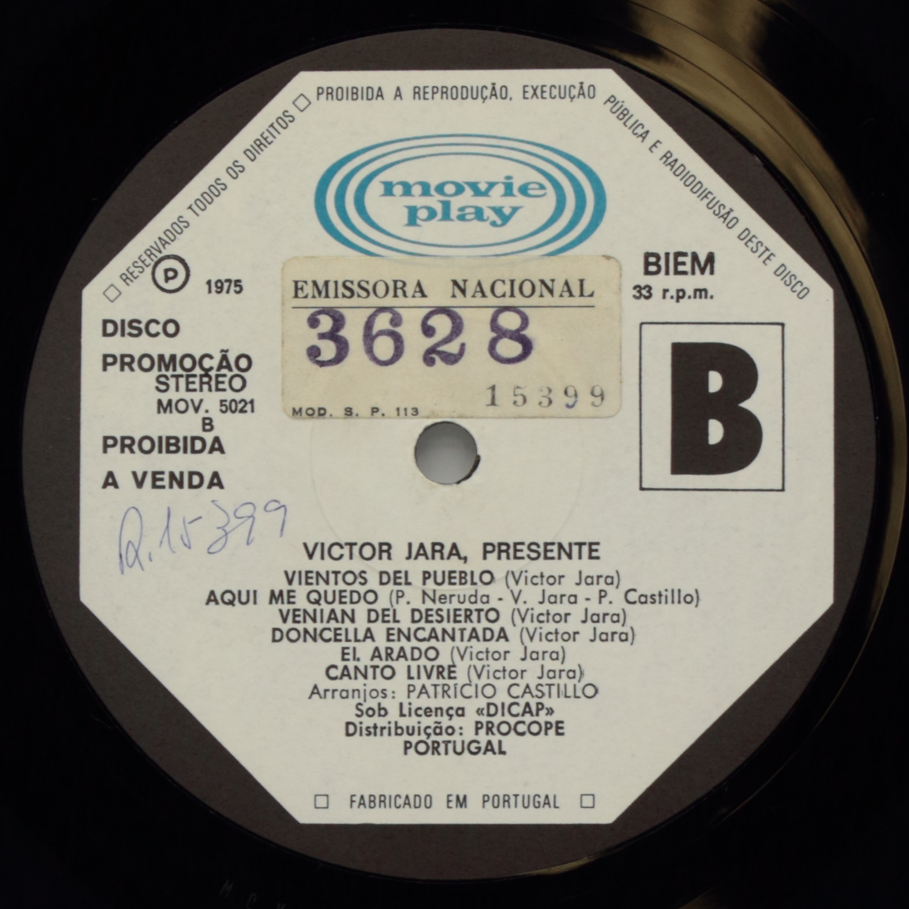 Victor Jara, presente