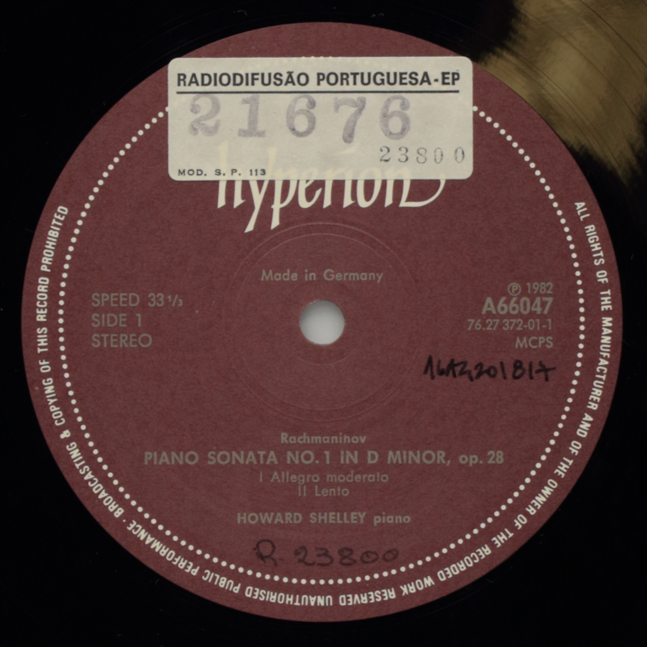 Rachmaninoff: Piano Sonata No. 1 in D minor, op. 28; Piano Sonata No. 2 in B flat minor, op. 36
