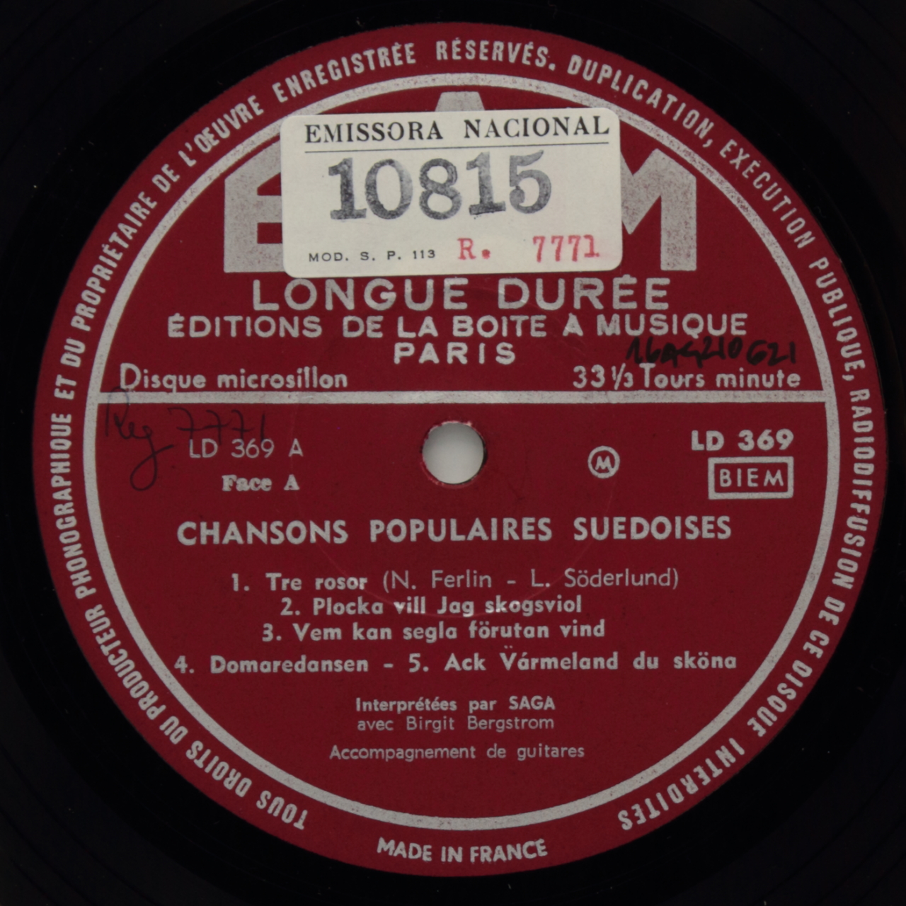 Chansons Populaires Suédoises