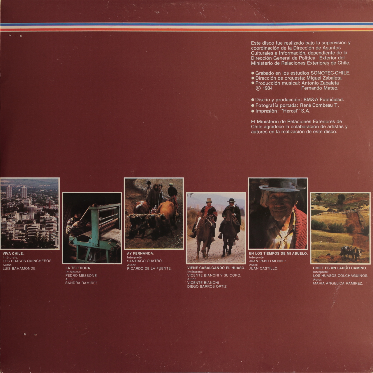 Chile: Canciones de hoy