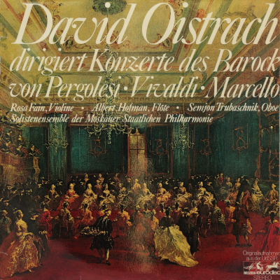 David Oistrach dirigiert Konzerte des Barock