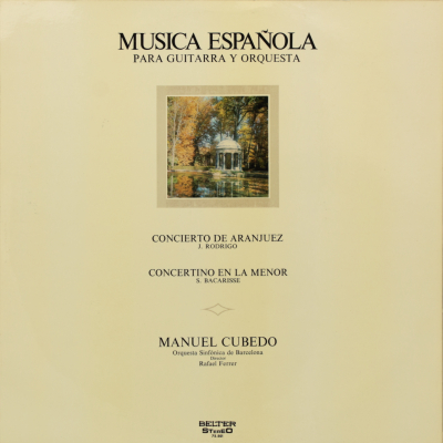 Musica española para Guitarra y Orquesta
