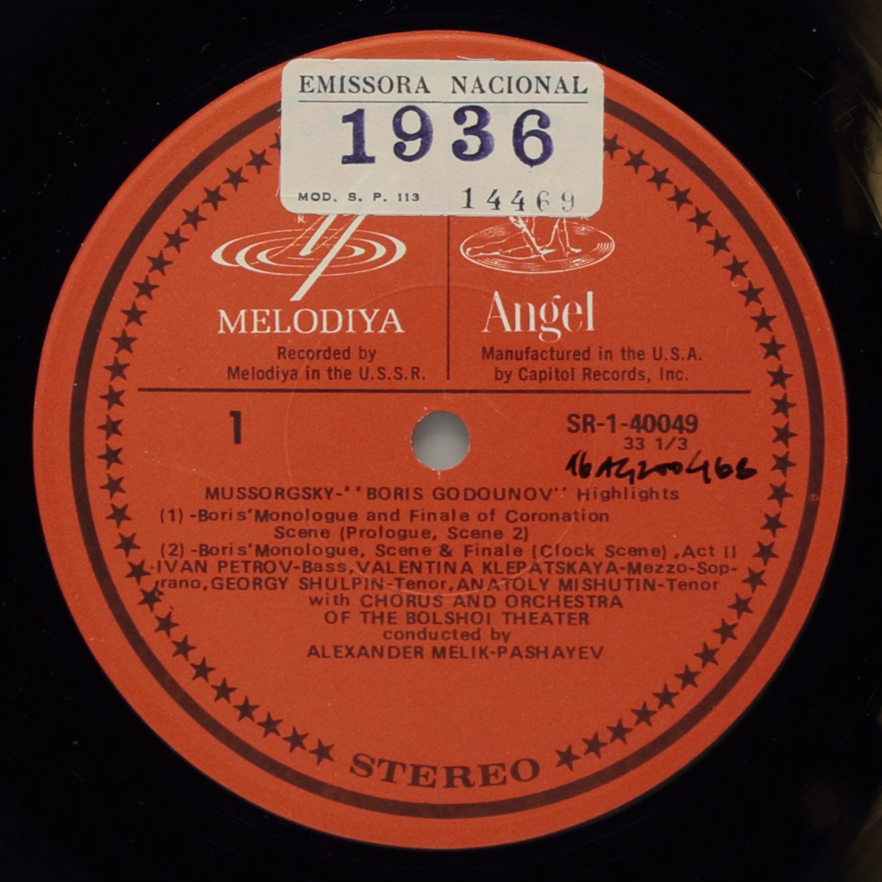 Mussorgsky: Boris Godunov Highlights