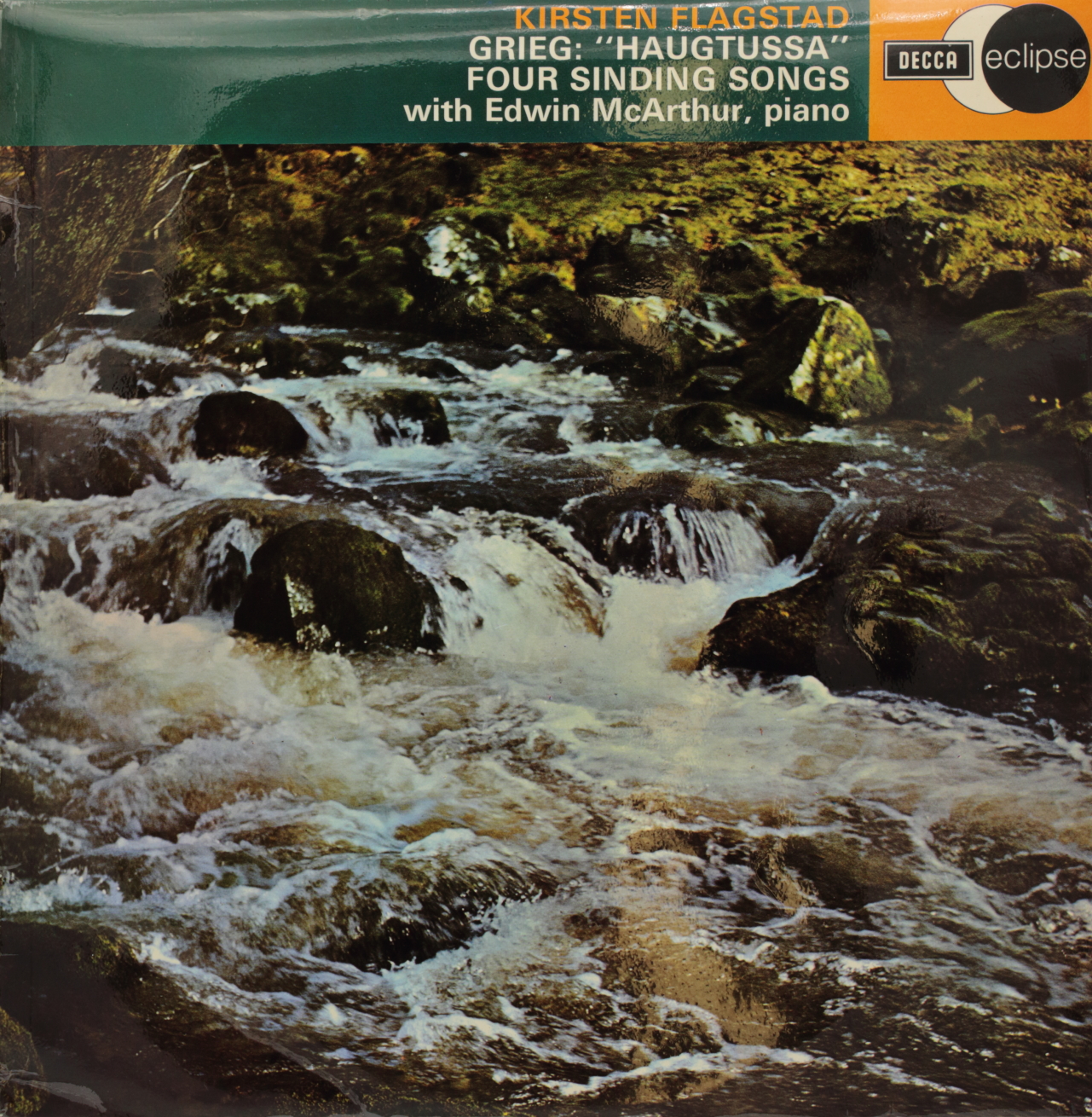 Grieg: Haugtussa; Four Sinding Songs