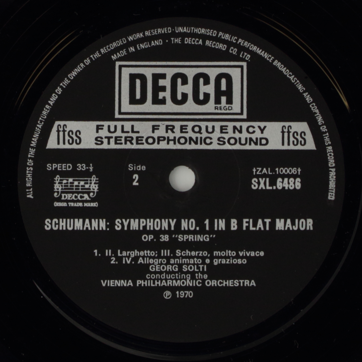 Schumann: Symphony Nº 1, Op. 38 Spring; Overture, Scherzo and Finale, Op. 52