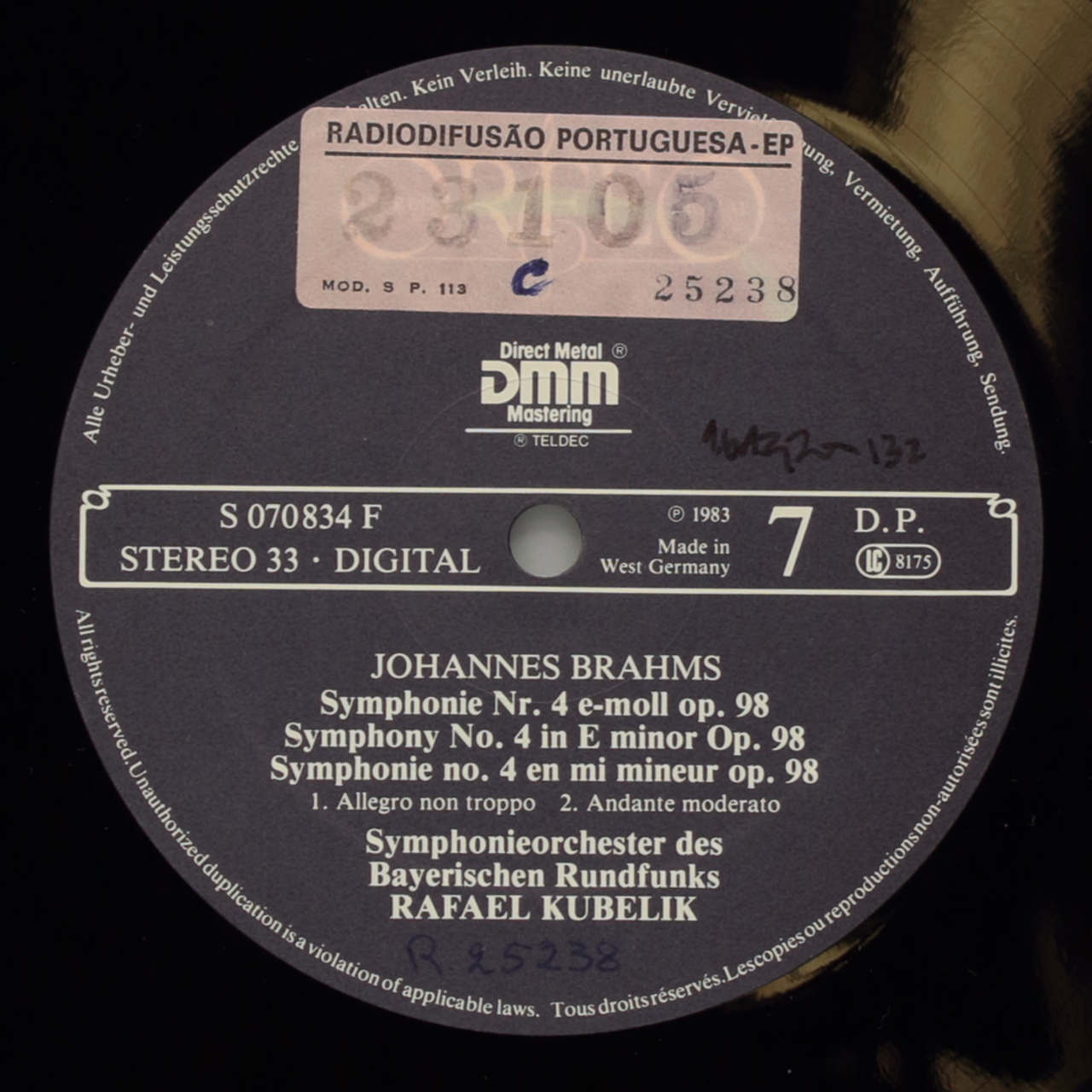 Brahms: Der vier Symphonien