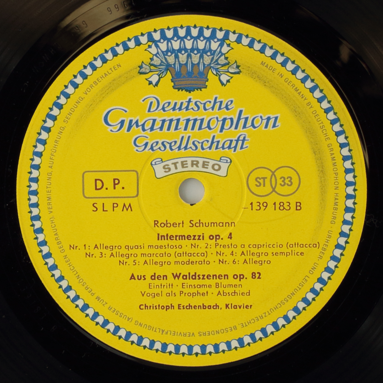 Schumann: Kinderszennen; Abegg-Variationen; Intermezzo; Waldszenen