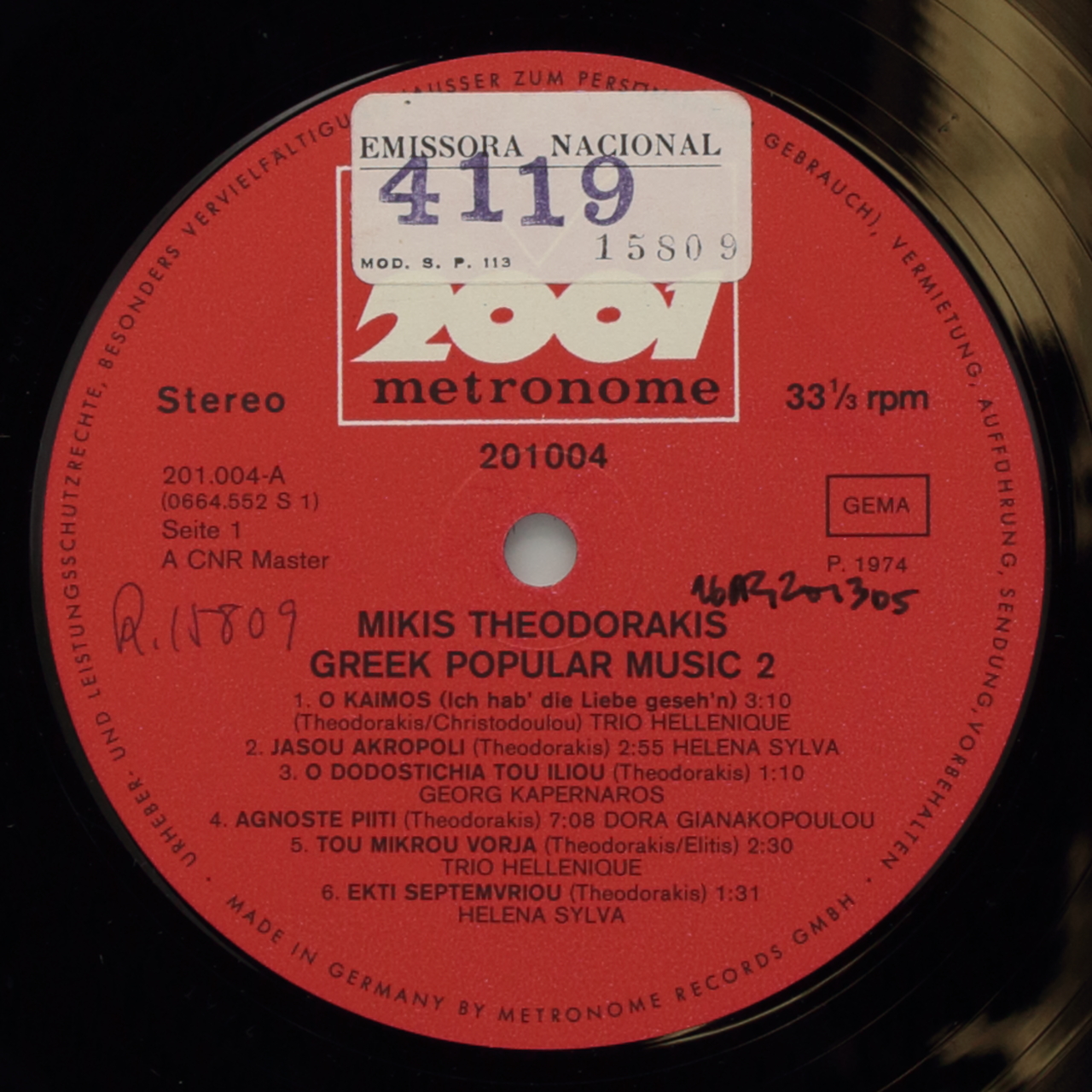 Greek Popular Music 2
