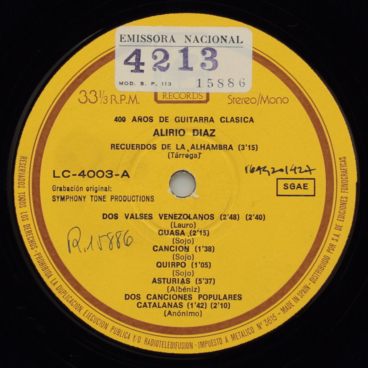 400 años de guitarra clasica