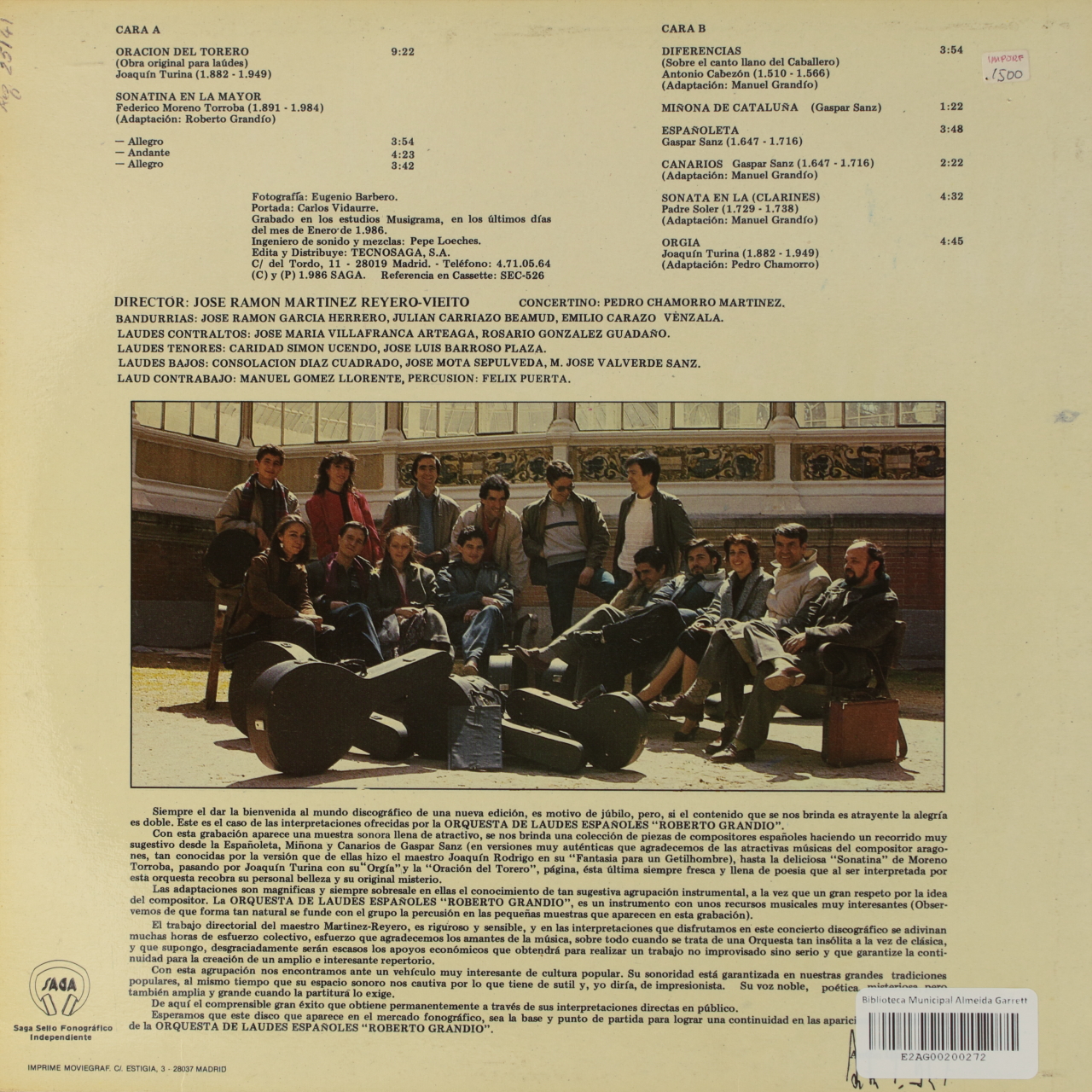 Orquesta de Laúdes Españoles 