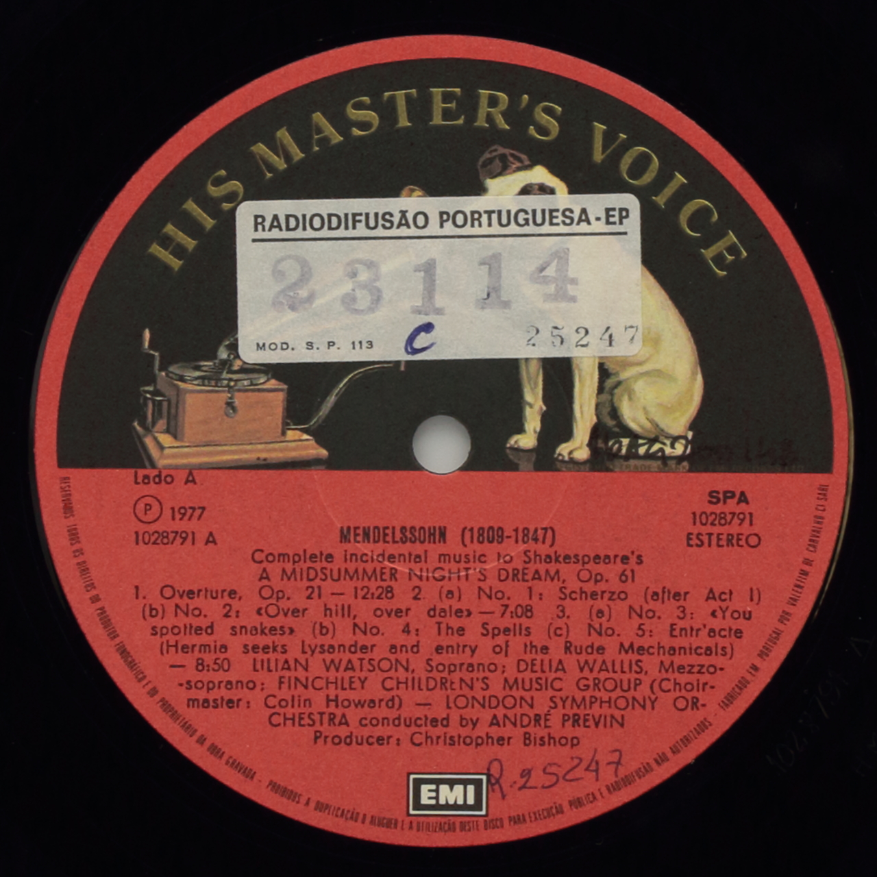 Mendelssohn: Complete incidental music to Shakespeares A Midsummer Nights Dream, Op. 61