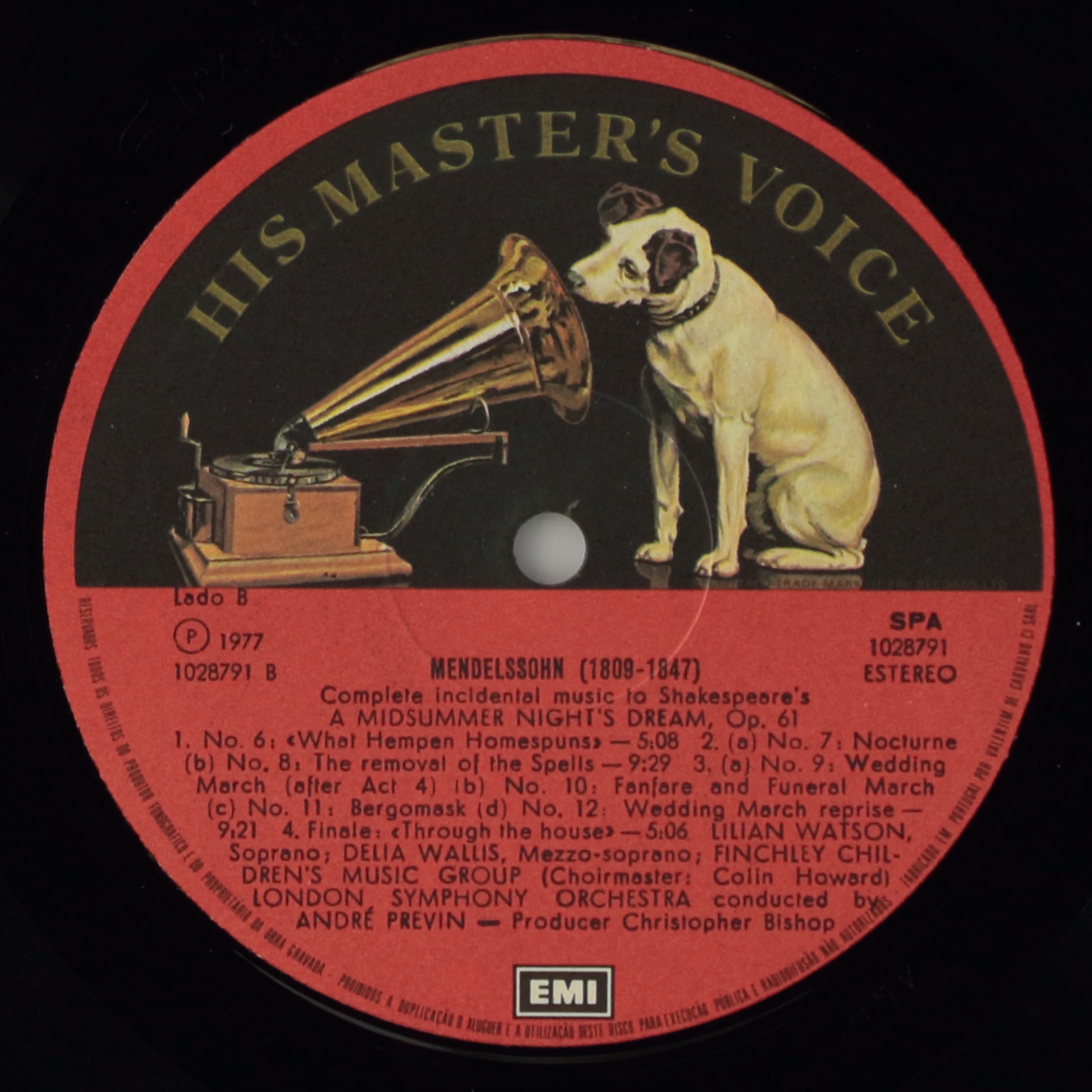 Mendelssohn: Complete incidental music to Shakespeares A Midsummer Nights Dream, Op. 61