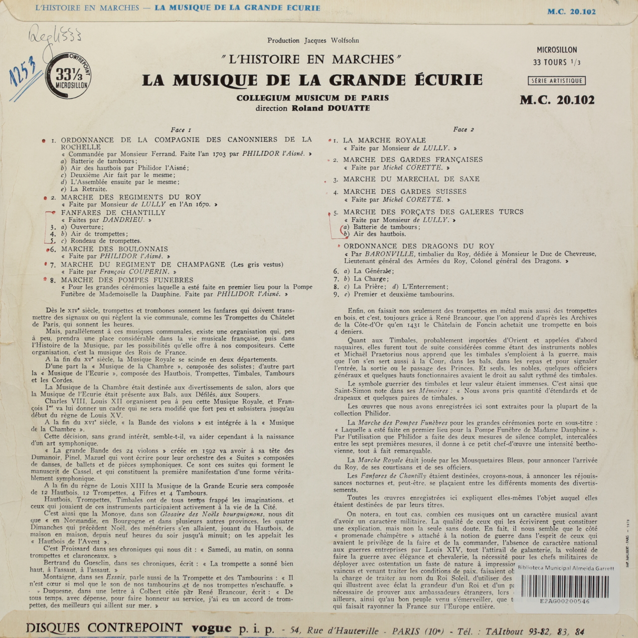 La Musique de la Grande Écurie