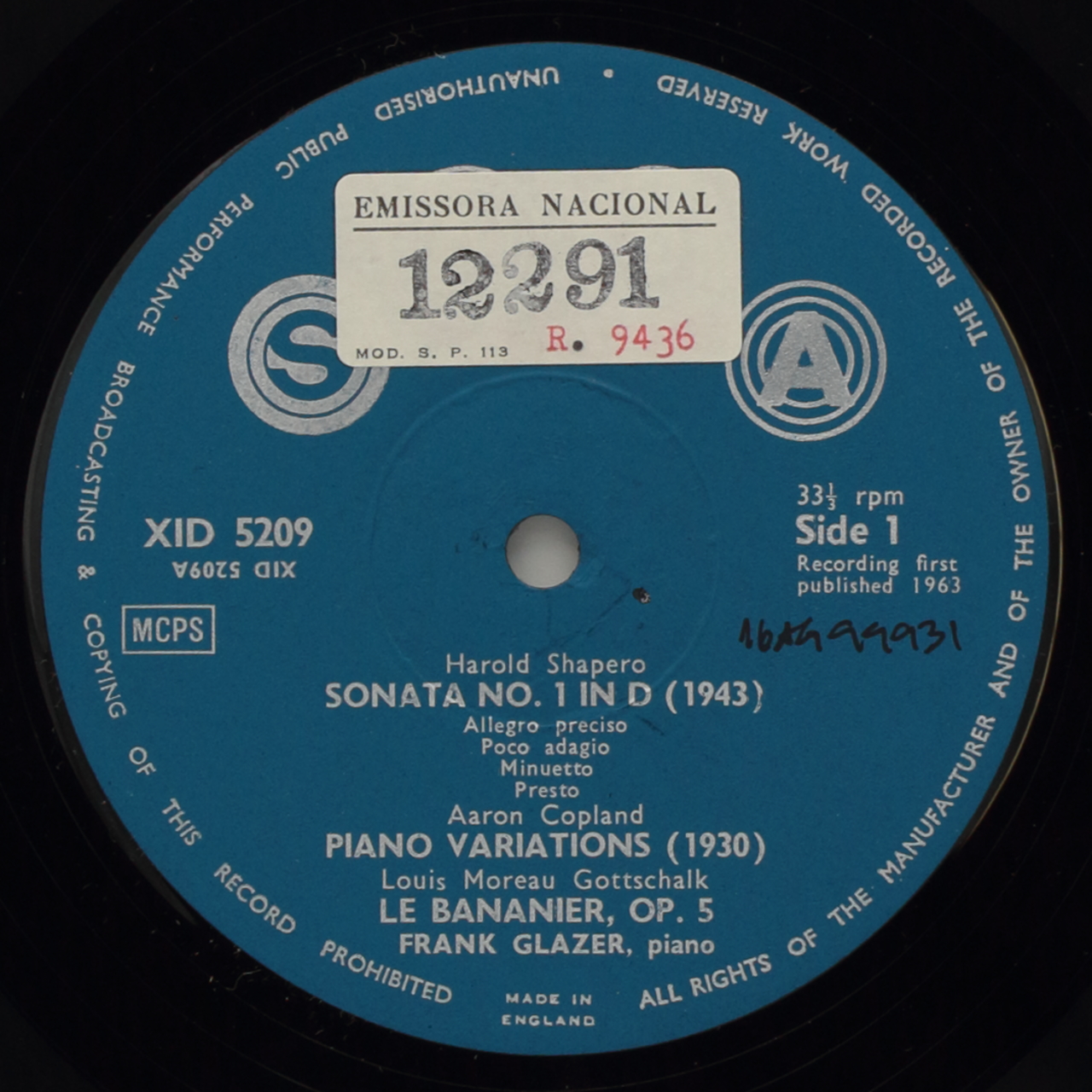 American Piano Music