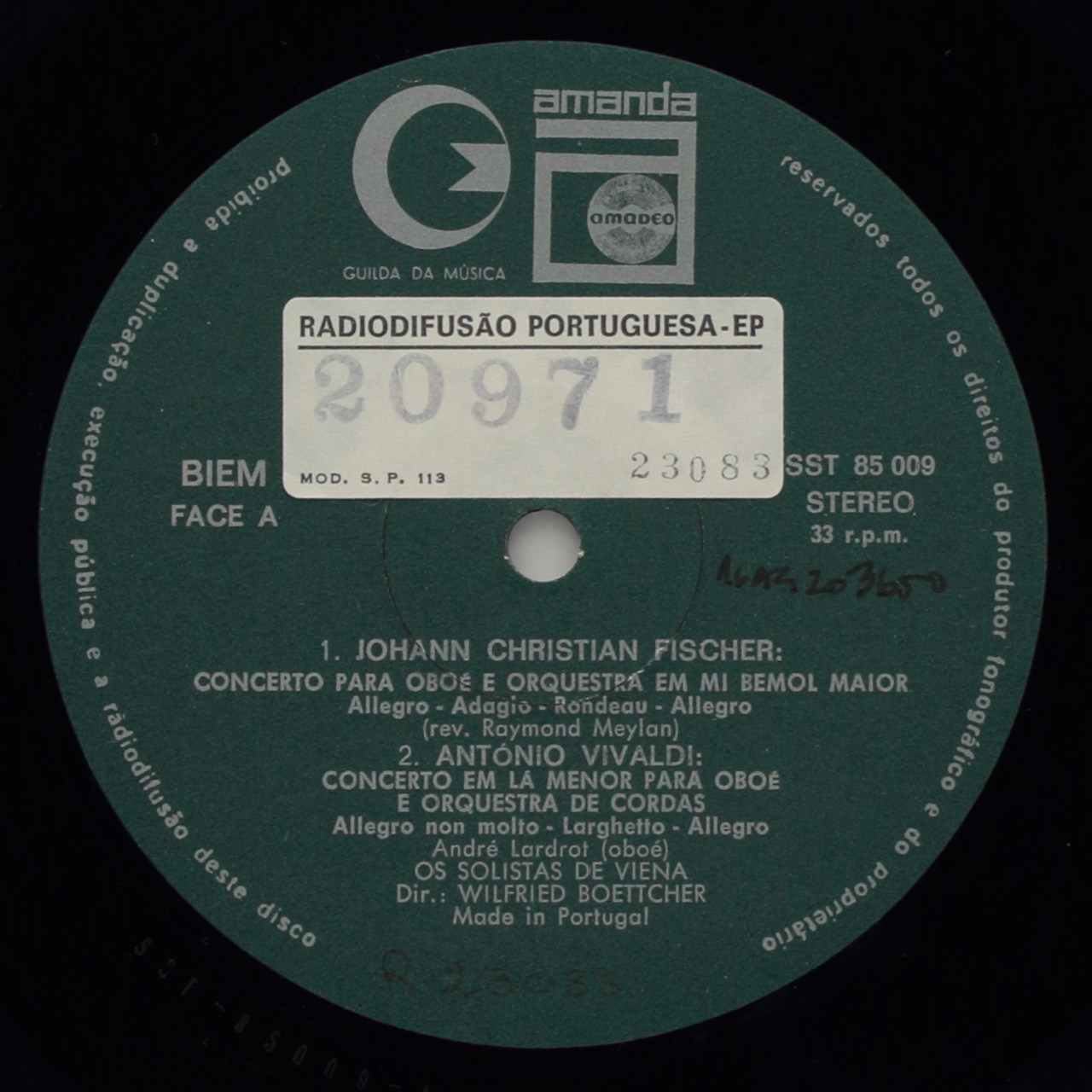 Concertos barrocos para oboé
