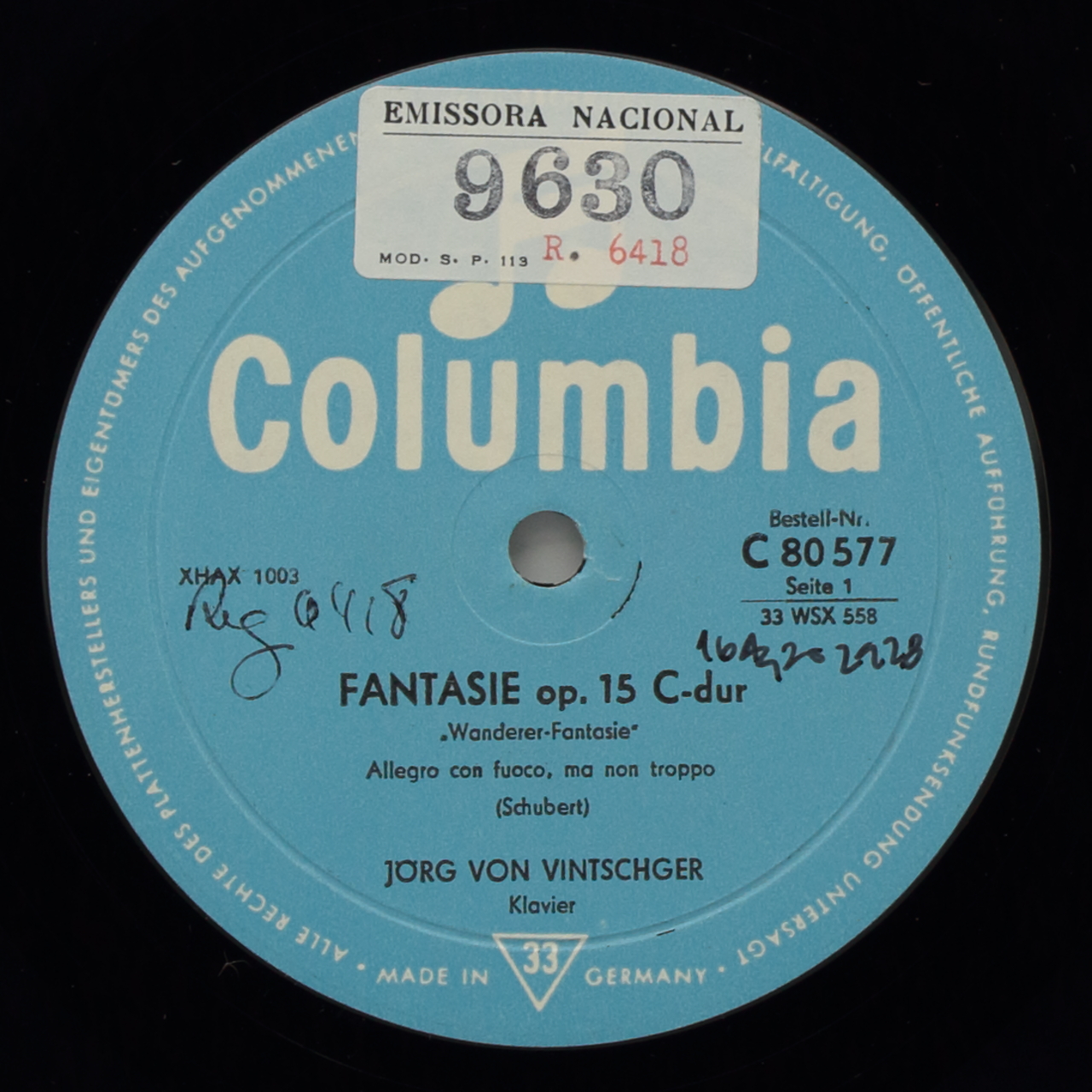 Schubert: Wanderer-Fantasie Op. 15 / Brahms: Vier Balladen Op. 10