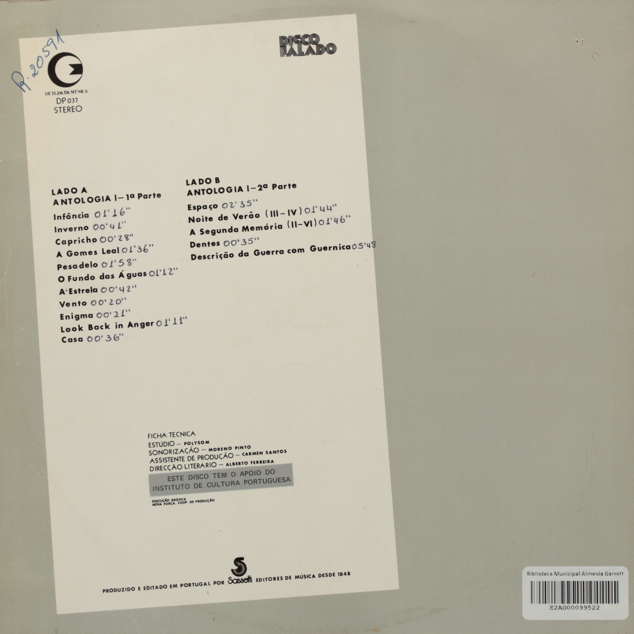 Carlos de Oliveira: Poesia - Antologia I