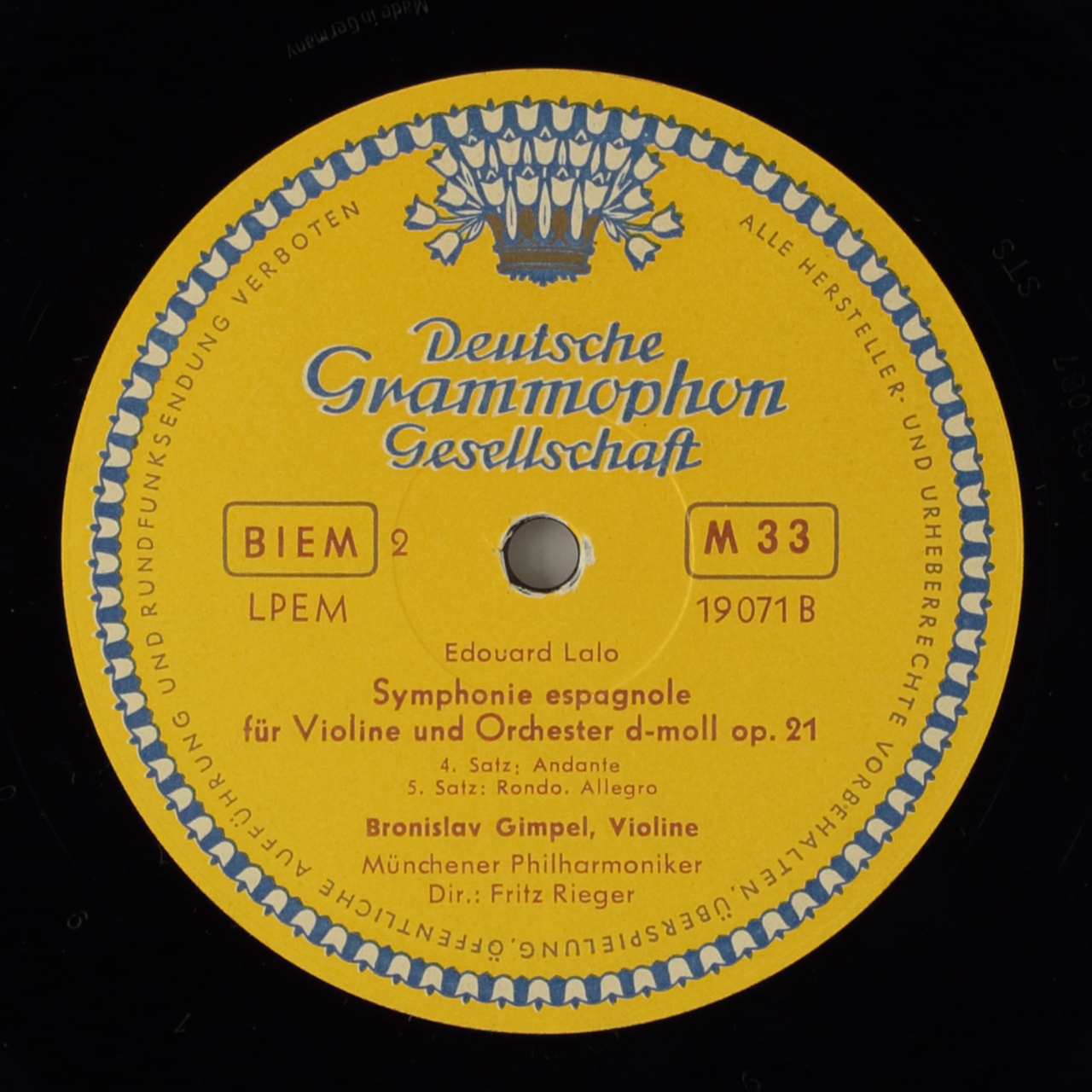 Lalo: Symphonie Espagnole d-moll op. 21