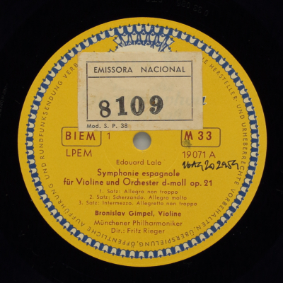 Lalo: Symphonie Espagnole d-moll op. 21