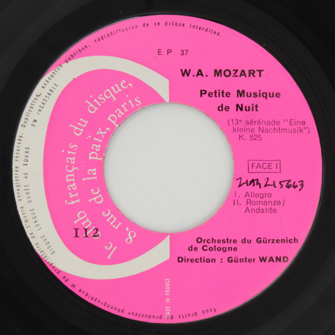 Mozart: Petite Musique de Nuit