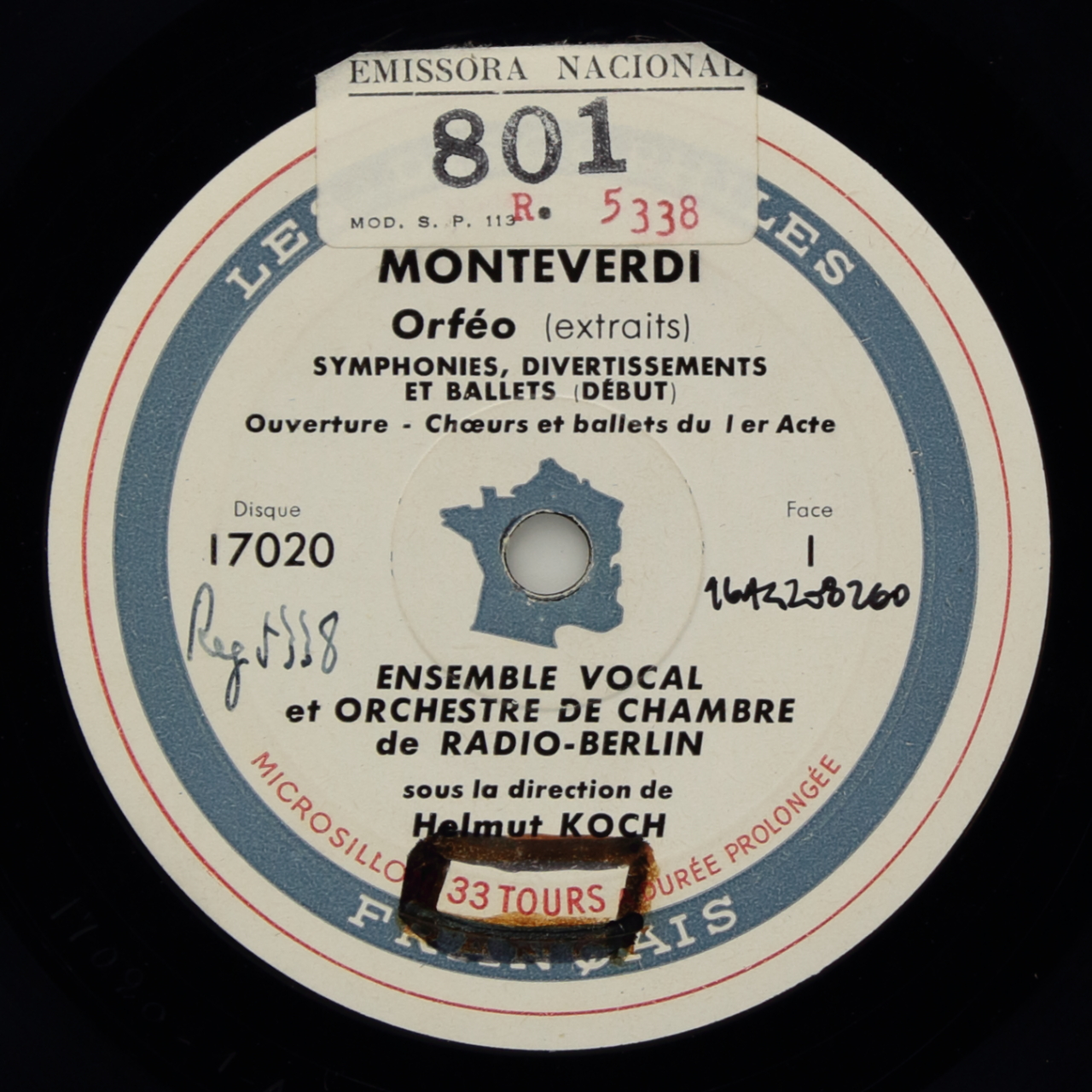 Monteverdi: LOrféo (Extraits)