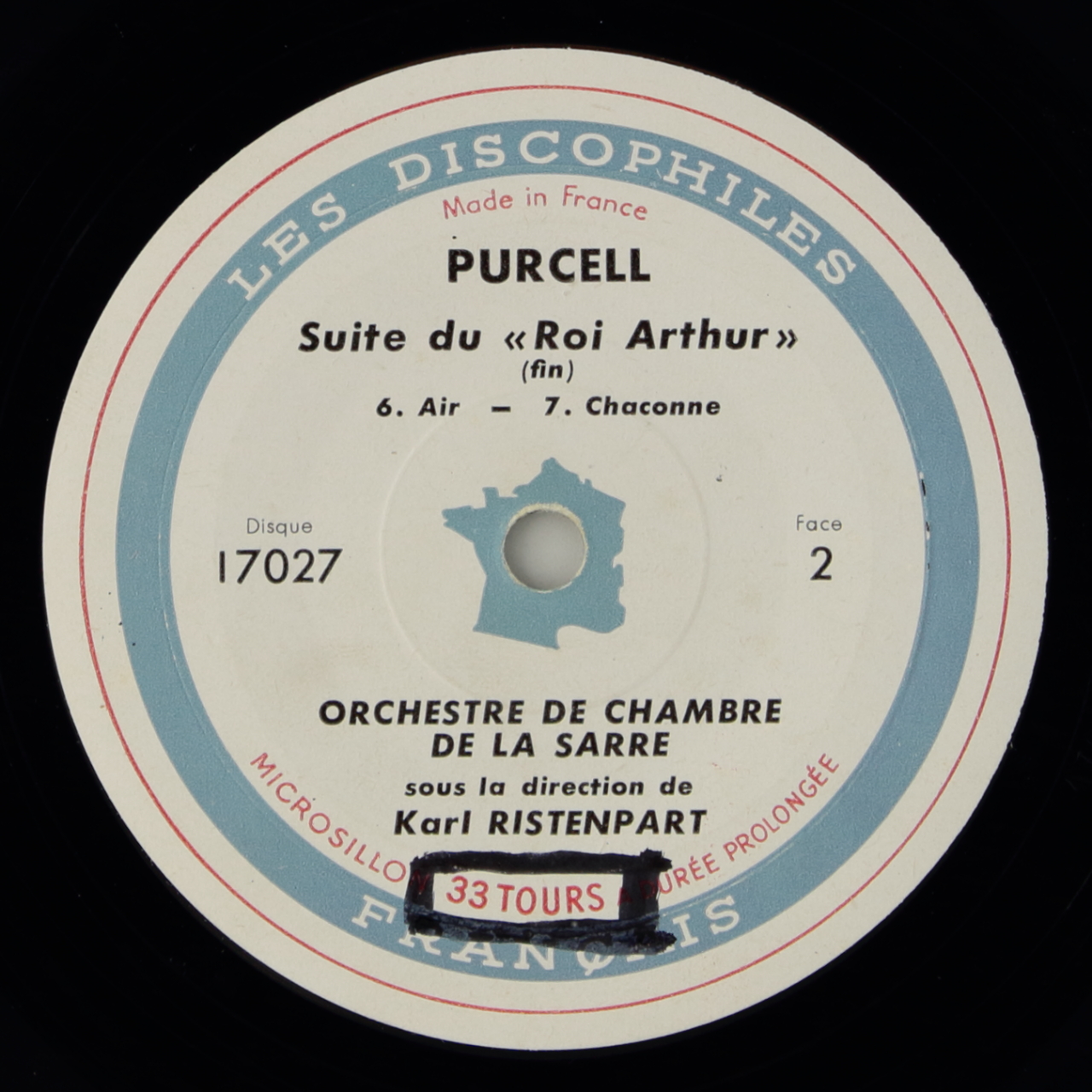 Purcell: Suite du Roi Arthur