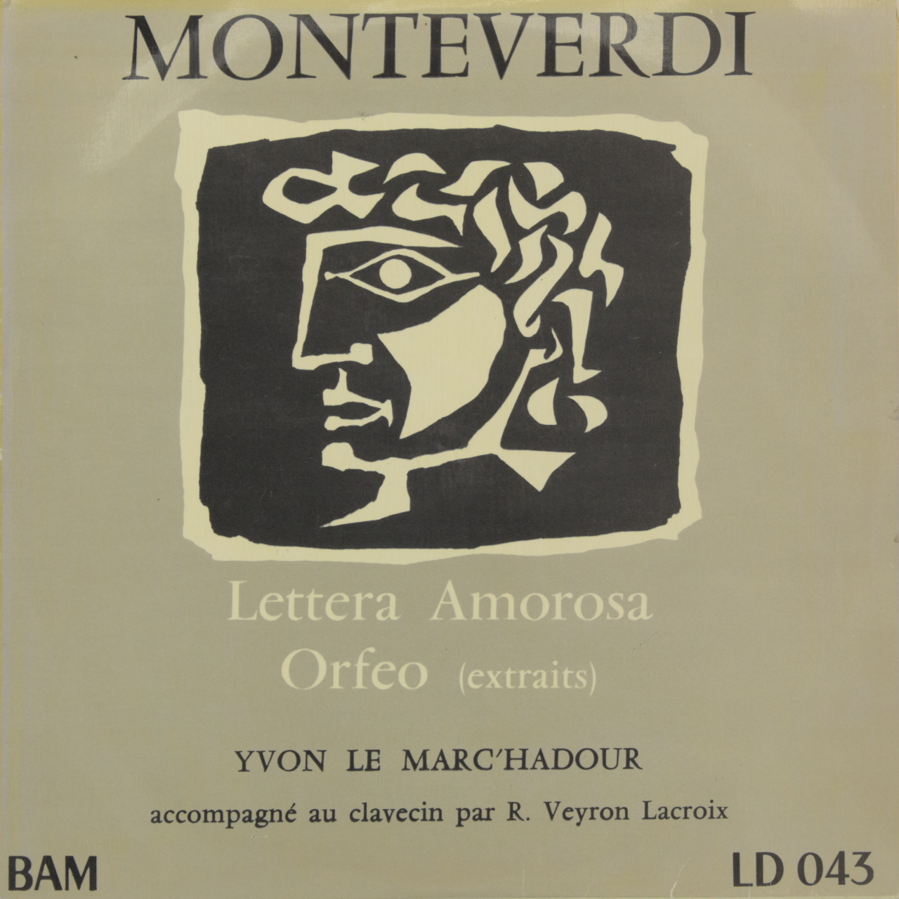 Monteverdi: Letttera amorosa; Orfeo (extraits)