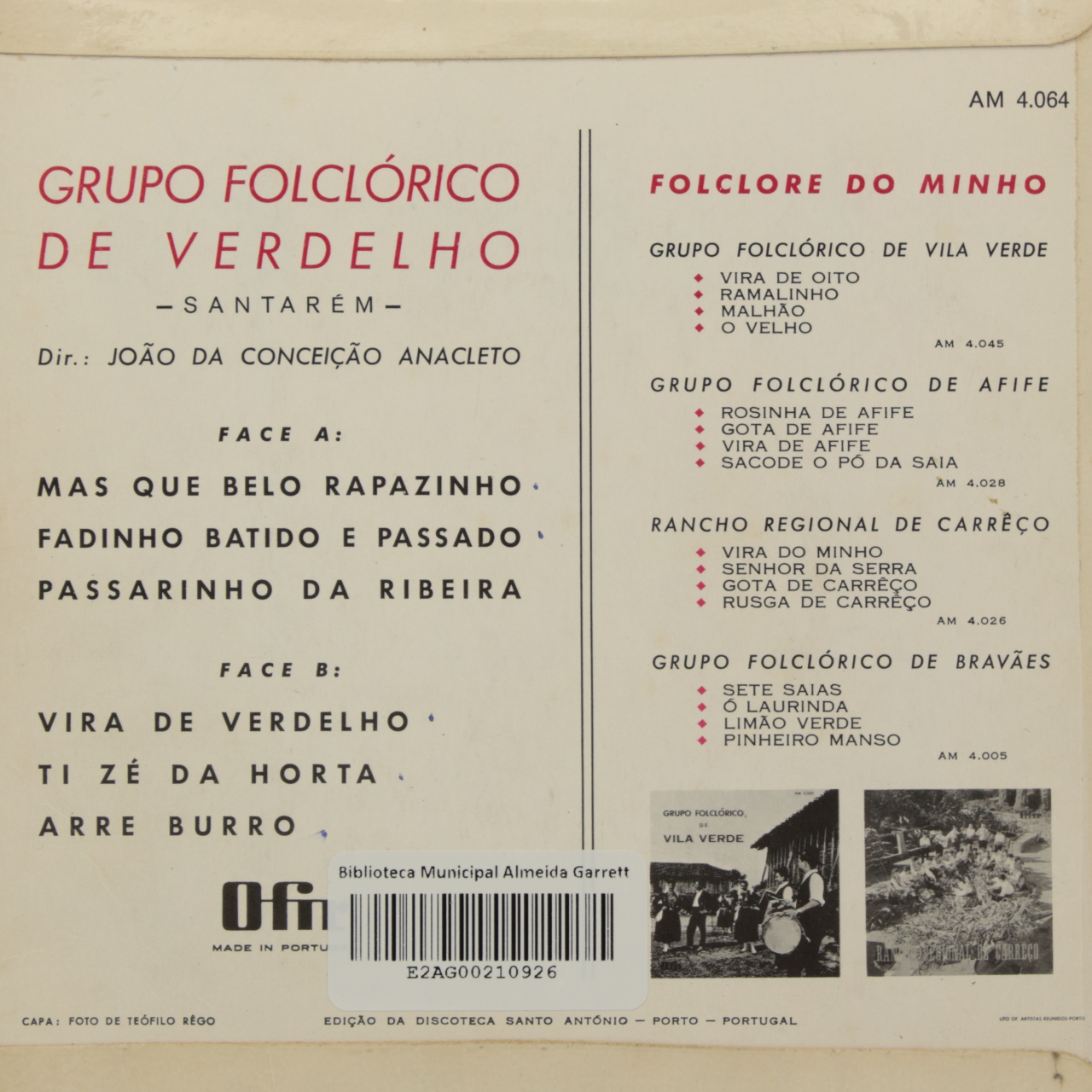 Grupo Folclórico de Verdelho
