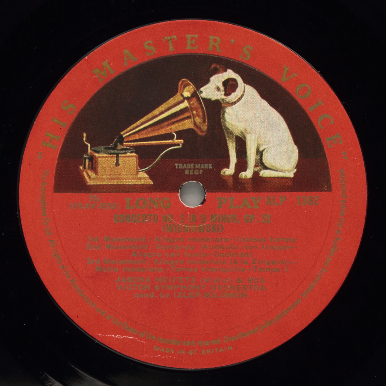 Bruch: Violin Concerto Nº 2 In D minor Op. 44 / Wieniawski: Violin Concerto Nº 2 In D minor Op. 22
