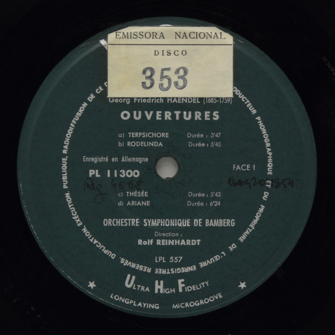 Händel: Ouvertures