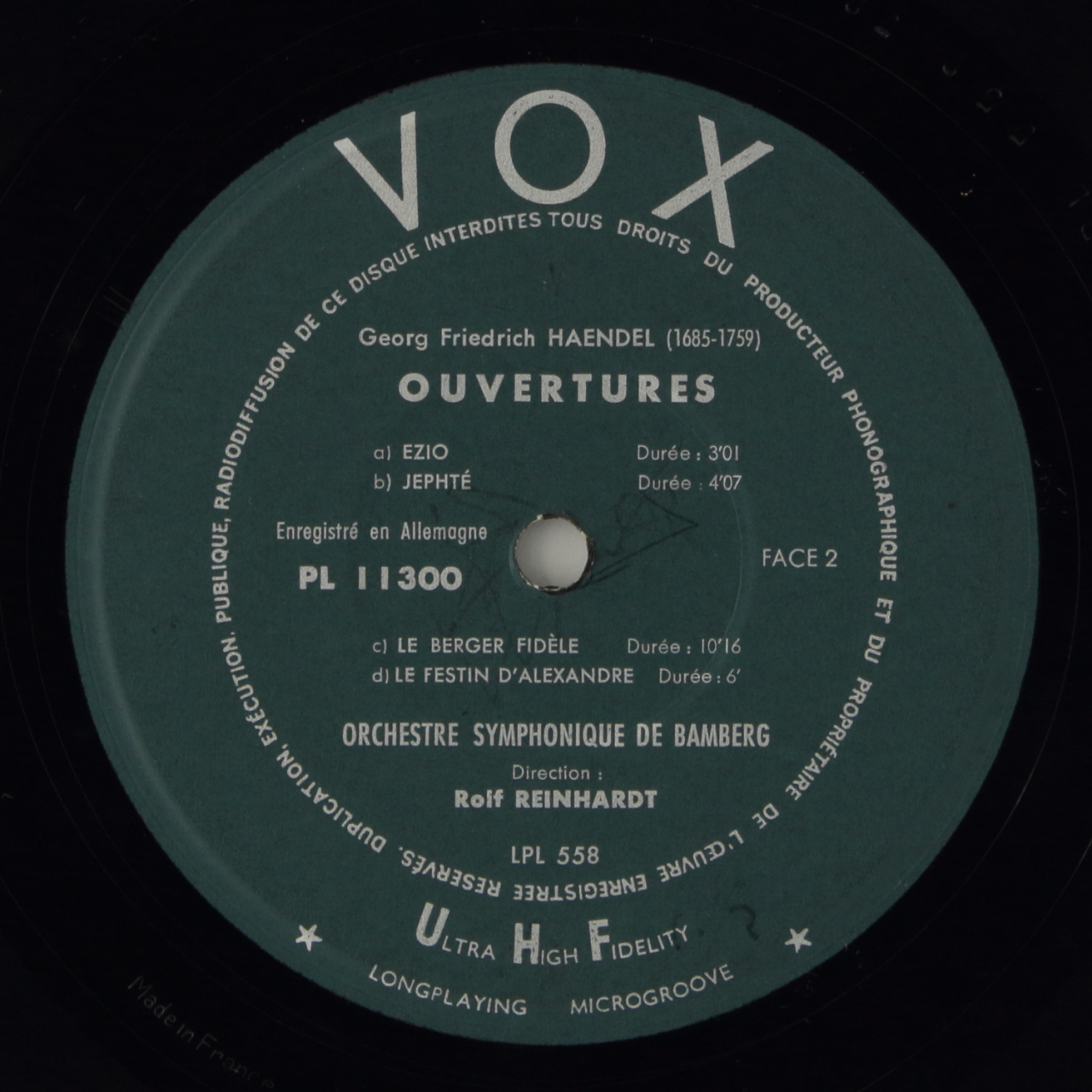 Händel: Ouvertures