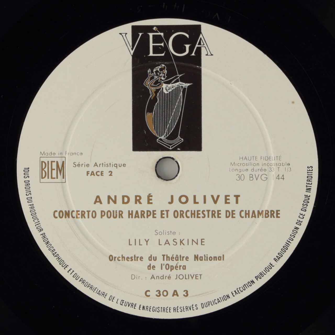 Jolivet: Concerto pour ondes Martenot et orchestre; Concerto pour harpe et orchestre de chambre