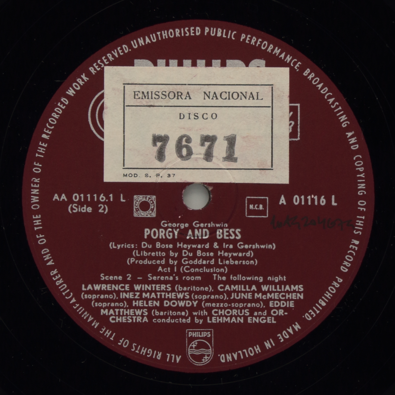 Gershwin: Porgy and Bess