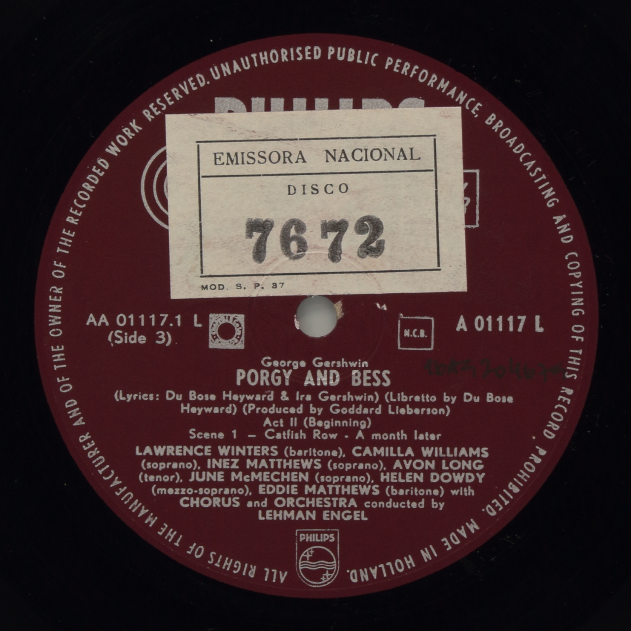 Gershwin: Porgy and Bess