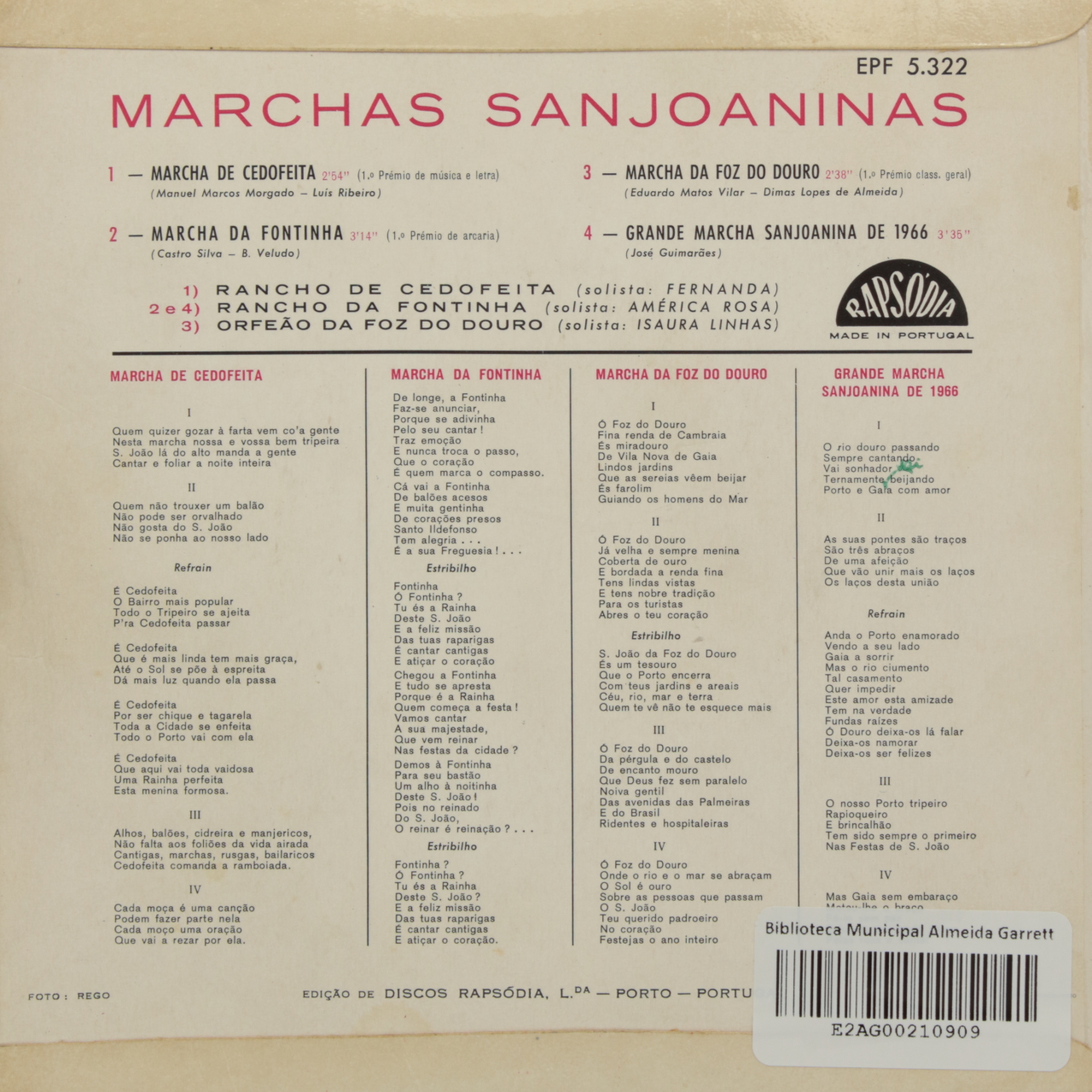 Marchas sanjoaninas