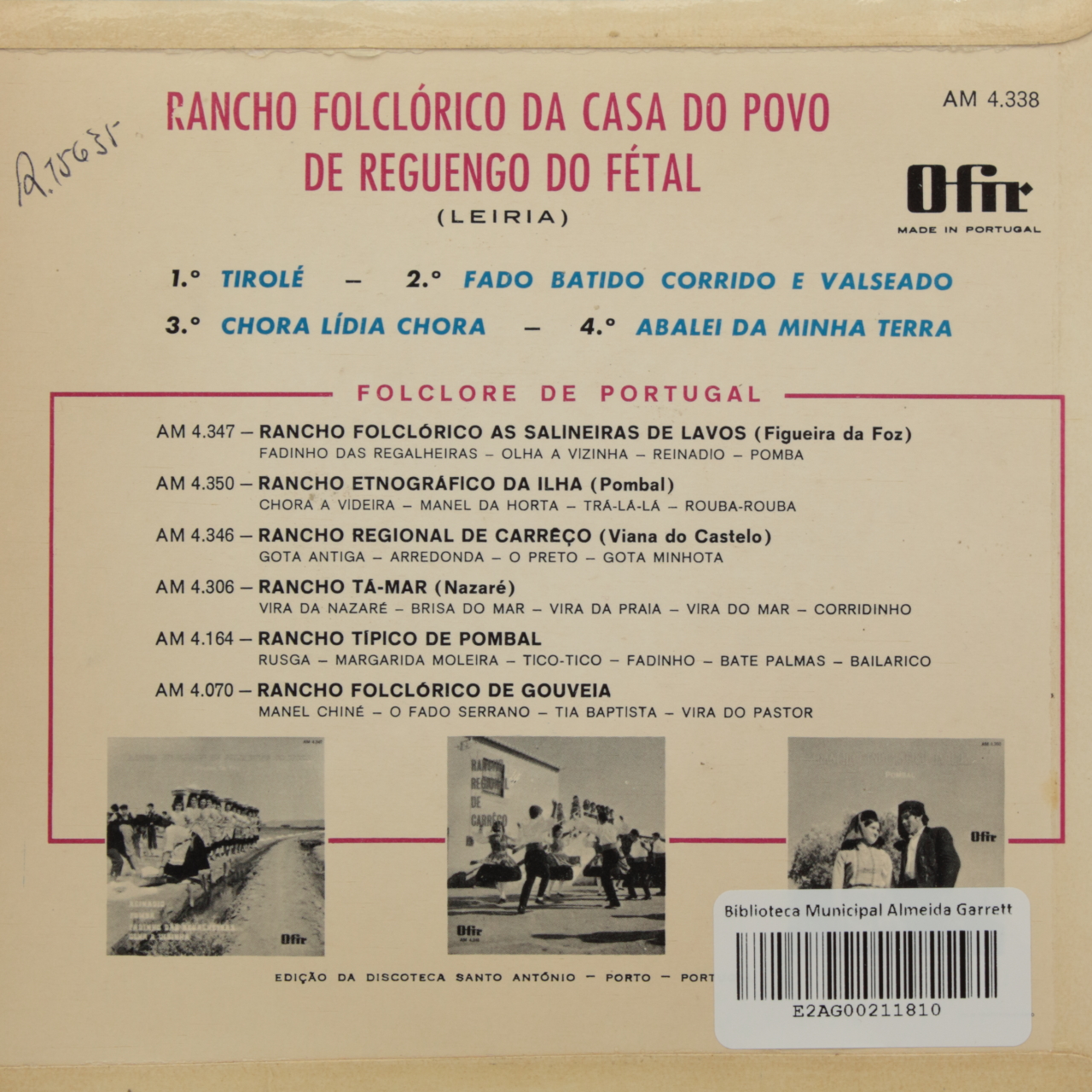 Rancho Folclórico da Casa do Povo de Reguengo do Fétal