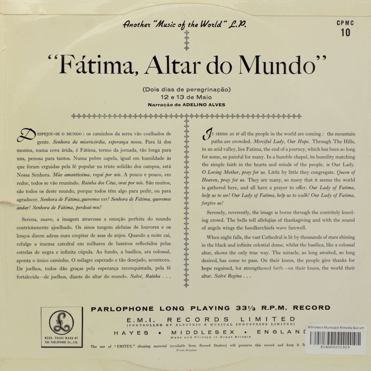 Fátima, altar do mundo