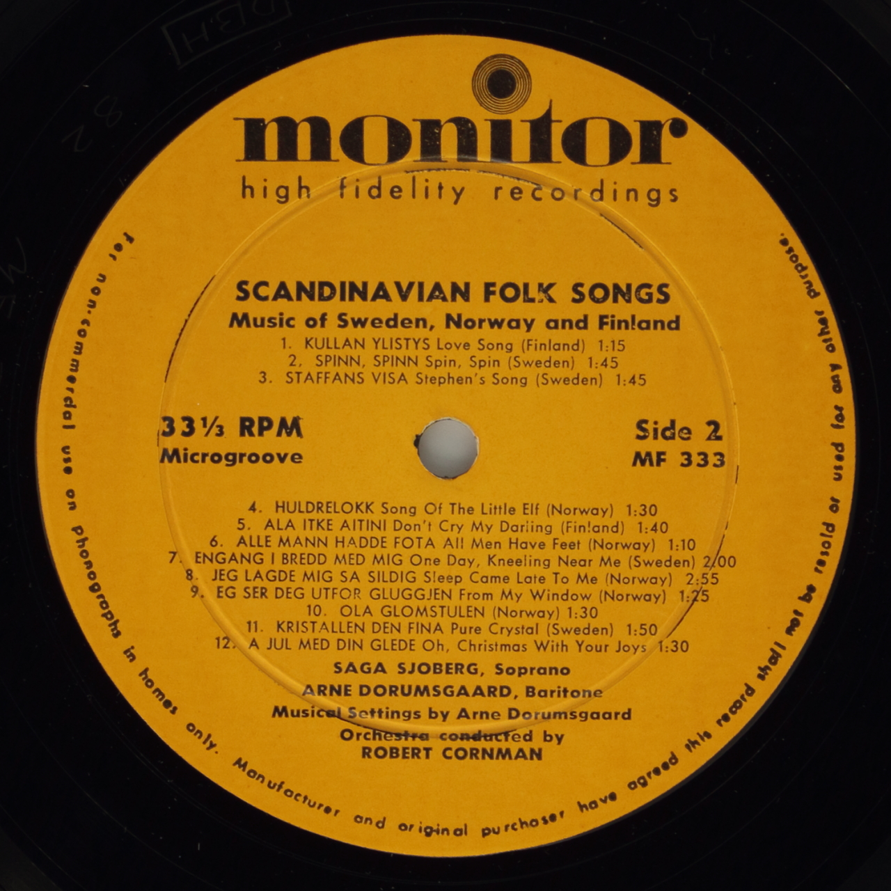 Scandinavian Folk Songs - Music of Sweden, Norway and Finland