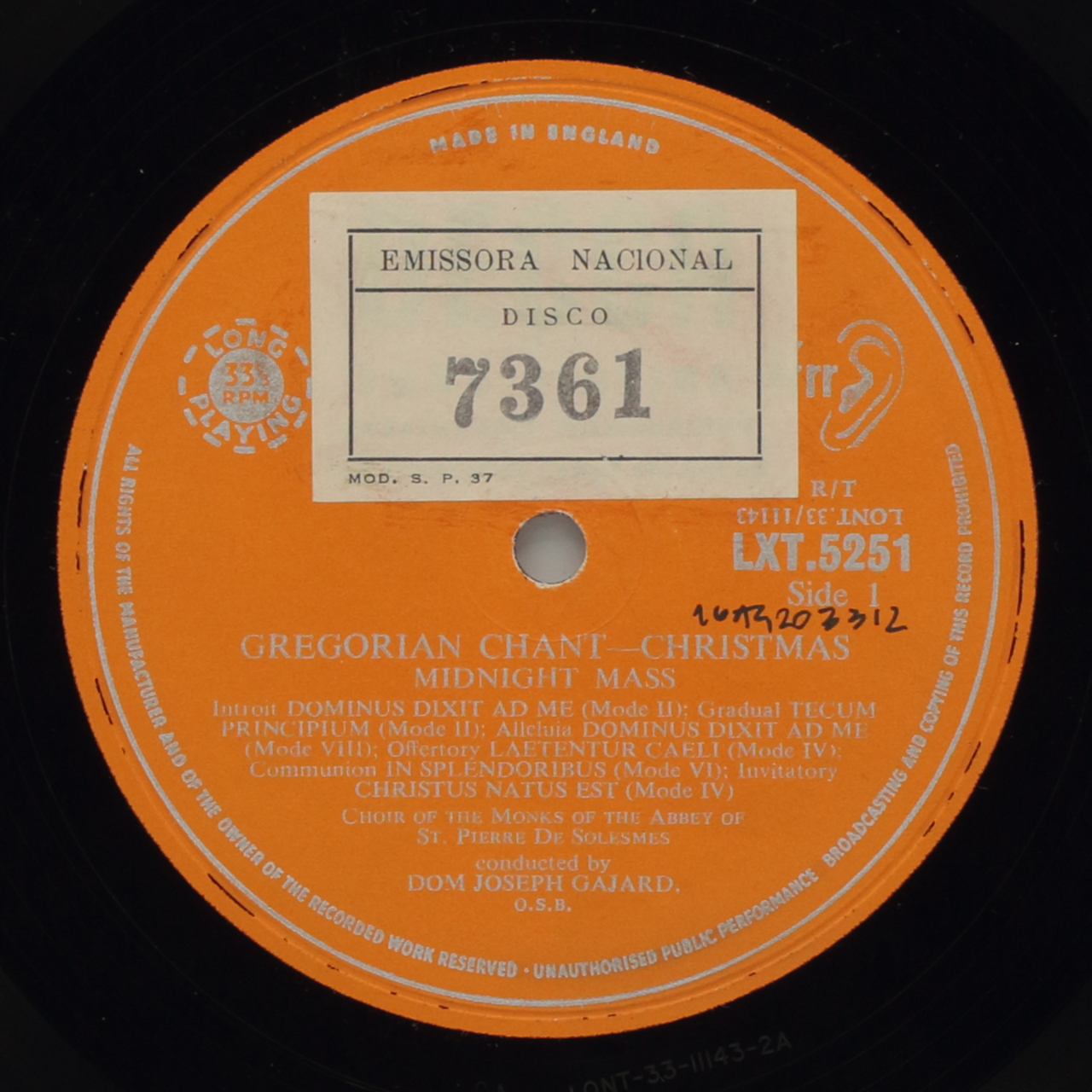 Gregorian Chant - Christmas