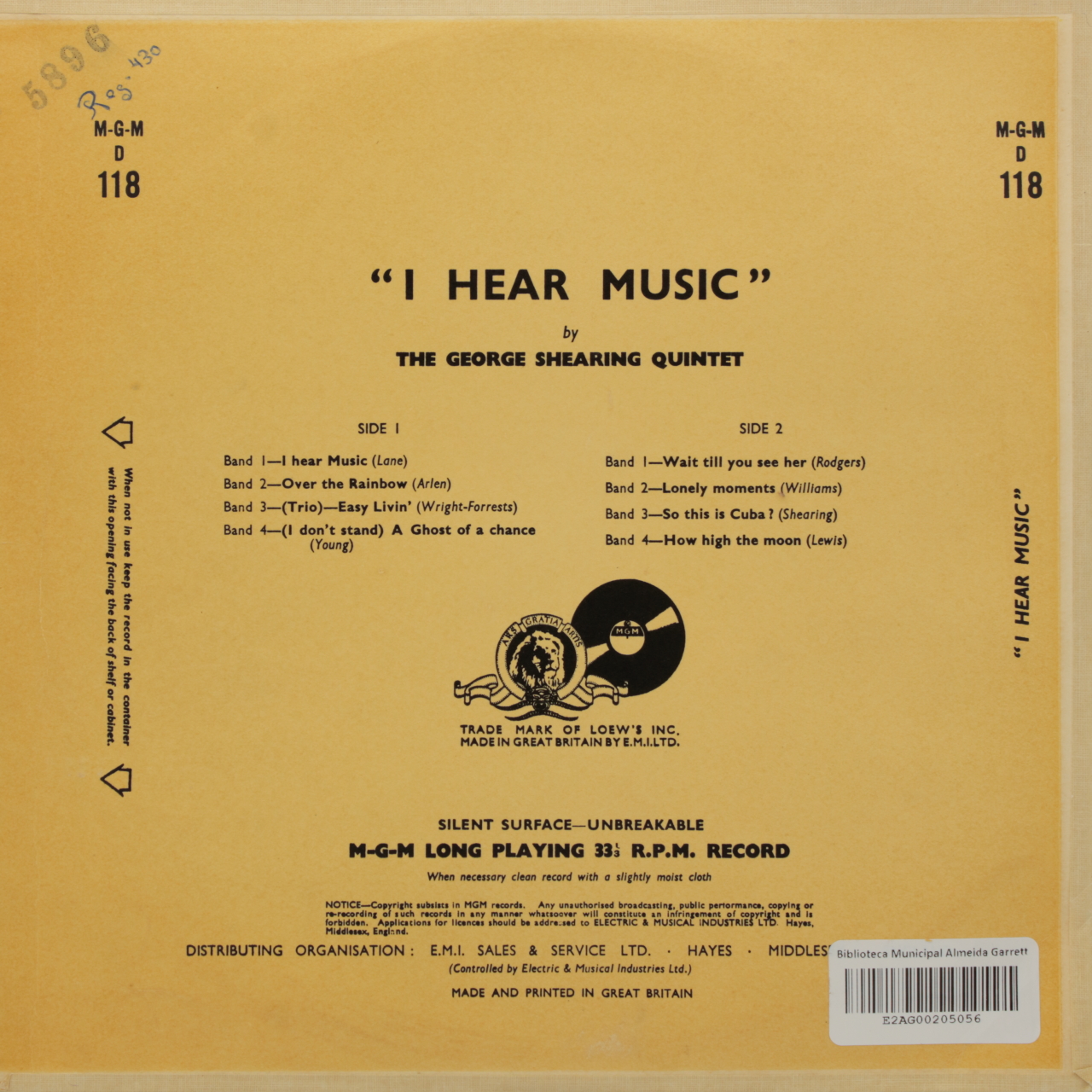 I Hear Music
